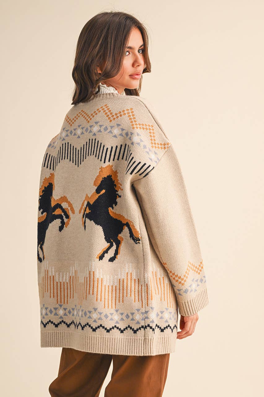 Desert Horse Cardigan