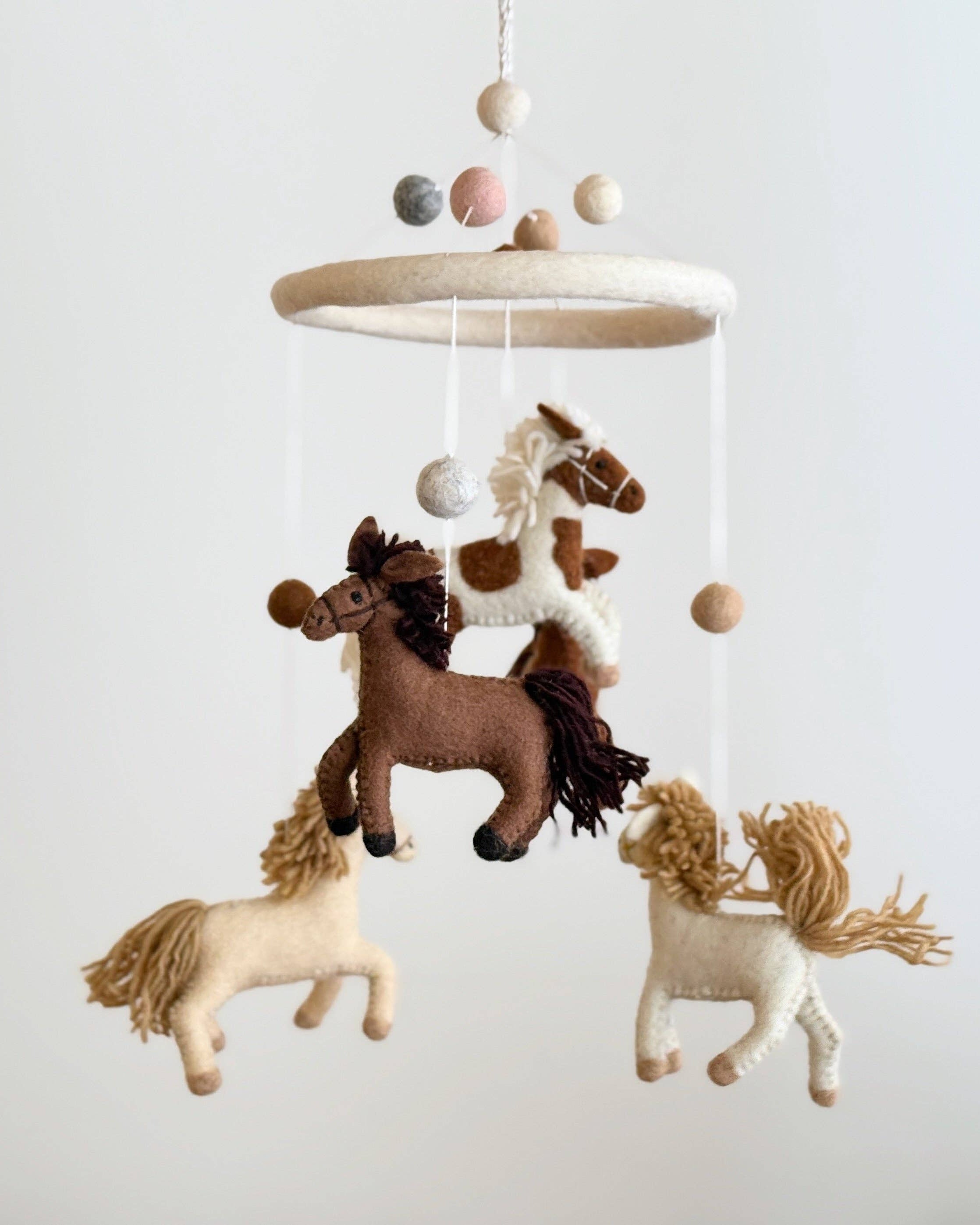 Pony Dreams Handmade Baby Crib Mobile