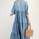 Sami Western Denim Dress