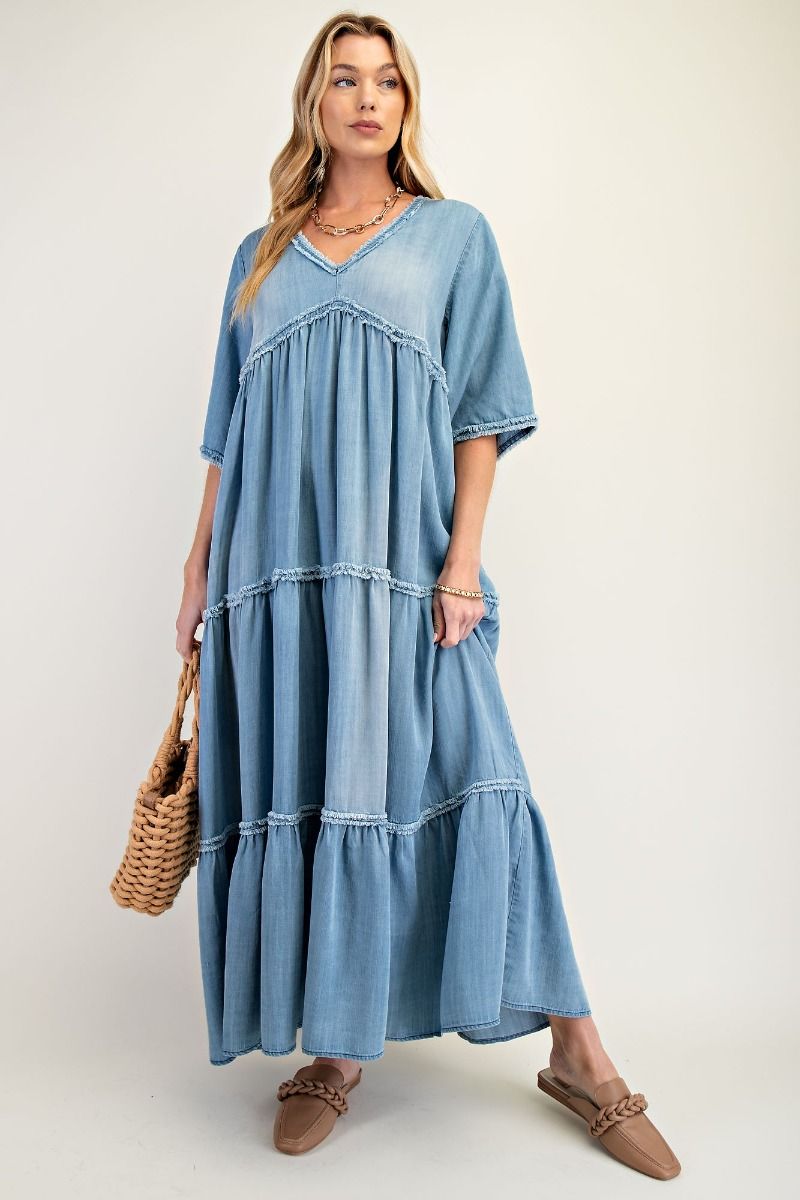 Sami Western Denim Dress