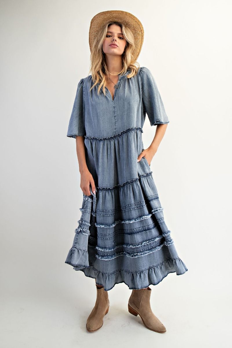 Fanny Western Denim Dress