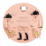 equestrian earring set