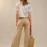 American Cowgirl Embroidered Crewneck Top