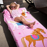 Elegant Horse Beach Towel - Bridle Up Hope Shop