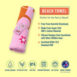 Elegant Horse Beach Towel - Bridle Up Hope Shop