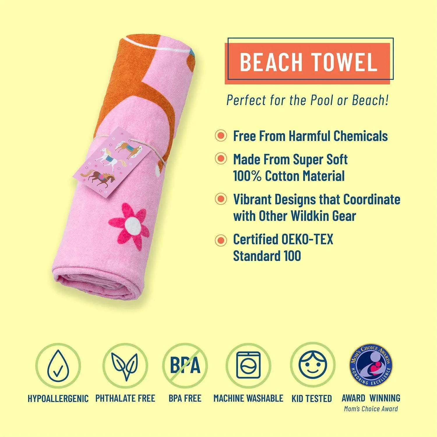 Elegant Horse Beach Towel - Bridle Up Hope Shop