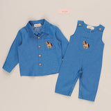 Embroidered Pasture Pony Button Up - Bridle Up Hope Shop