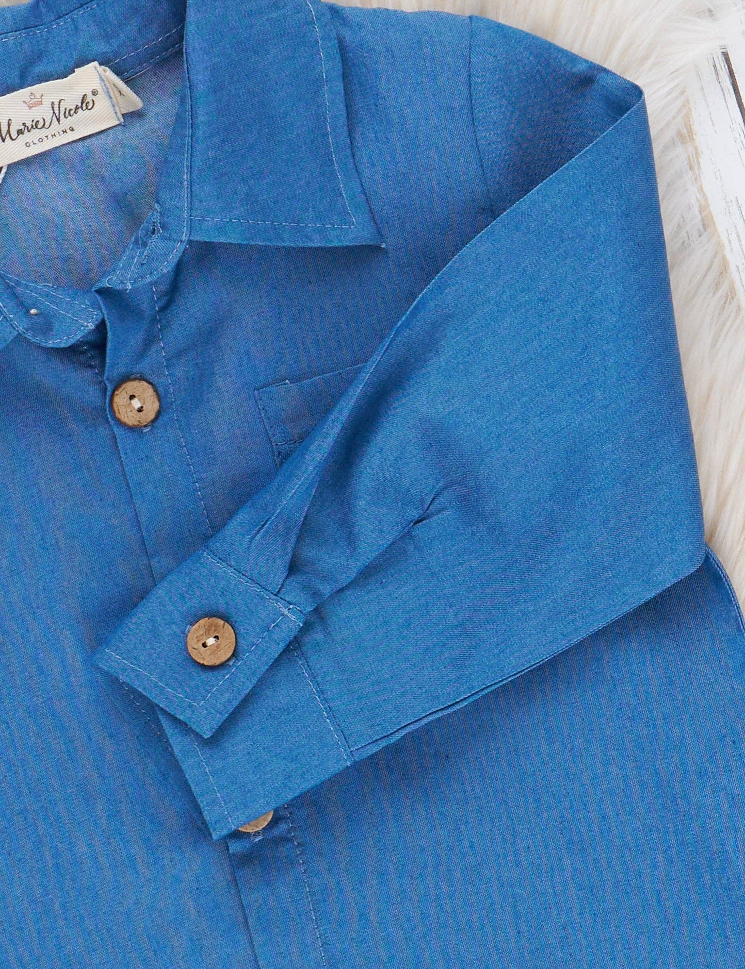 Embroidered Pasture Pony Button Up - Bridle Up Hope Shop