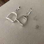English Stirrup Dangle Earrings - Bridle Up Hope Shop