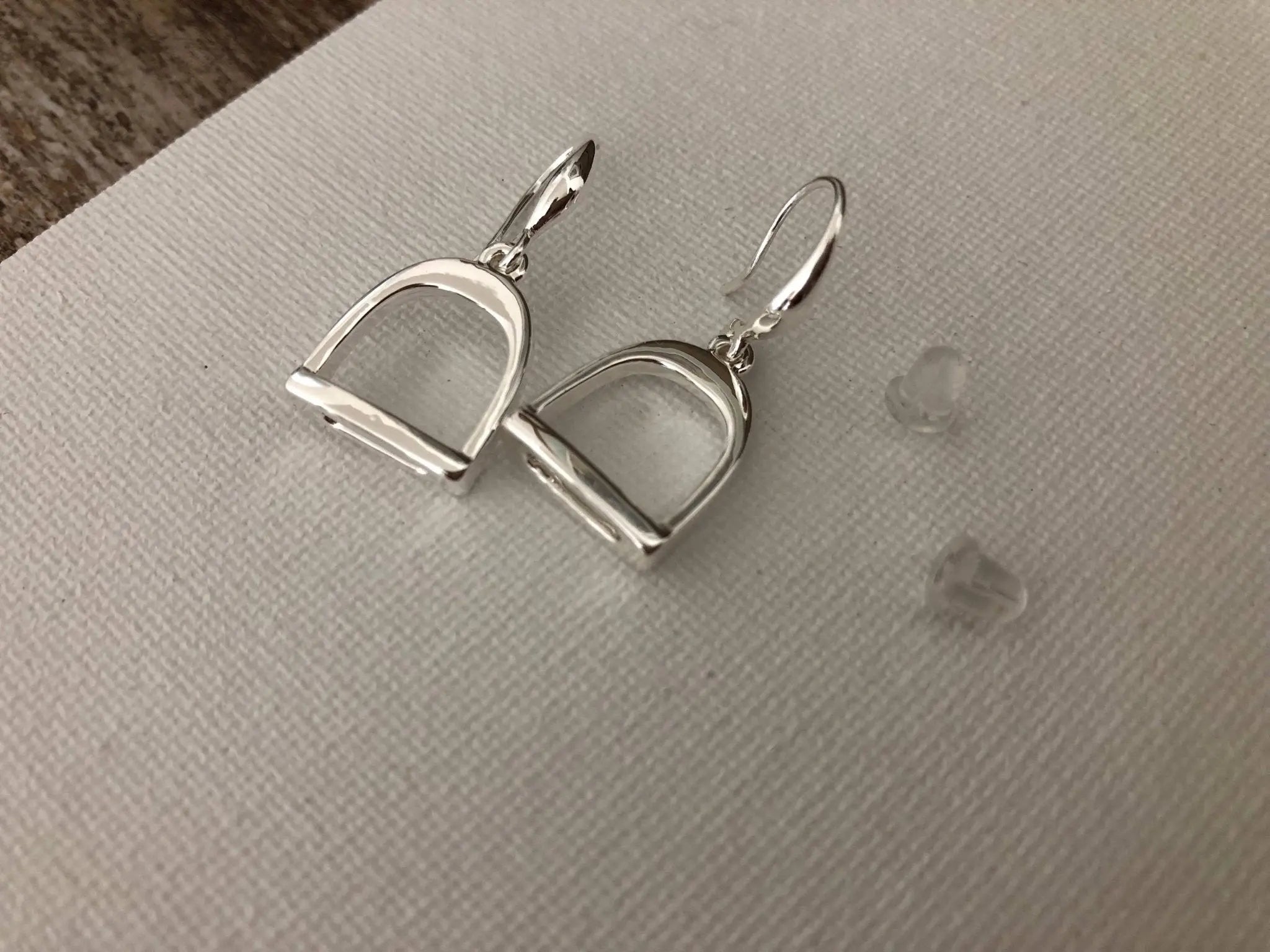 English Stirrup Dangle Earrings - Bridle Up Hope Shop