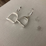 English Stirrup Dangle Earrings - Bridle Up Hope Shop