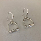 English Stirrup Dangle Earrings - Bridle Up Hope Shop