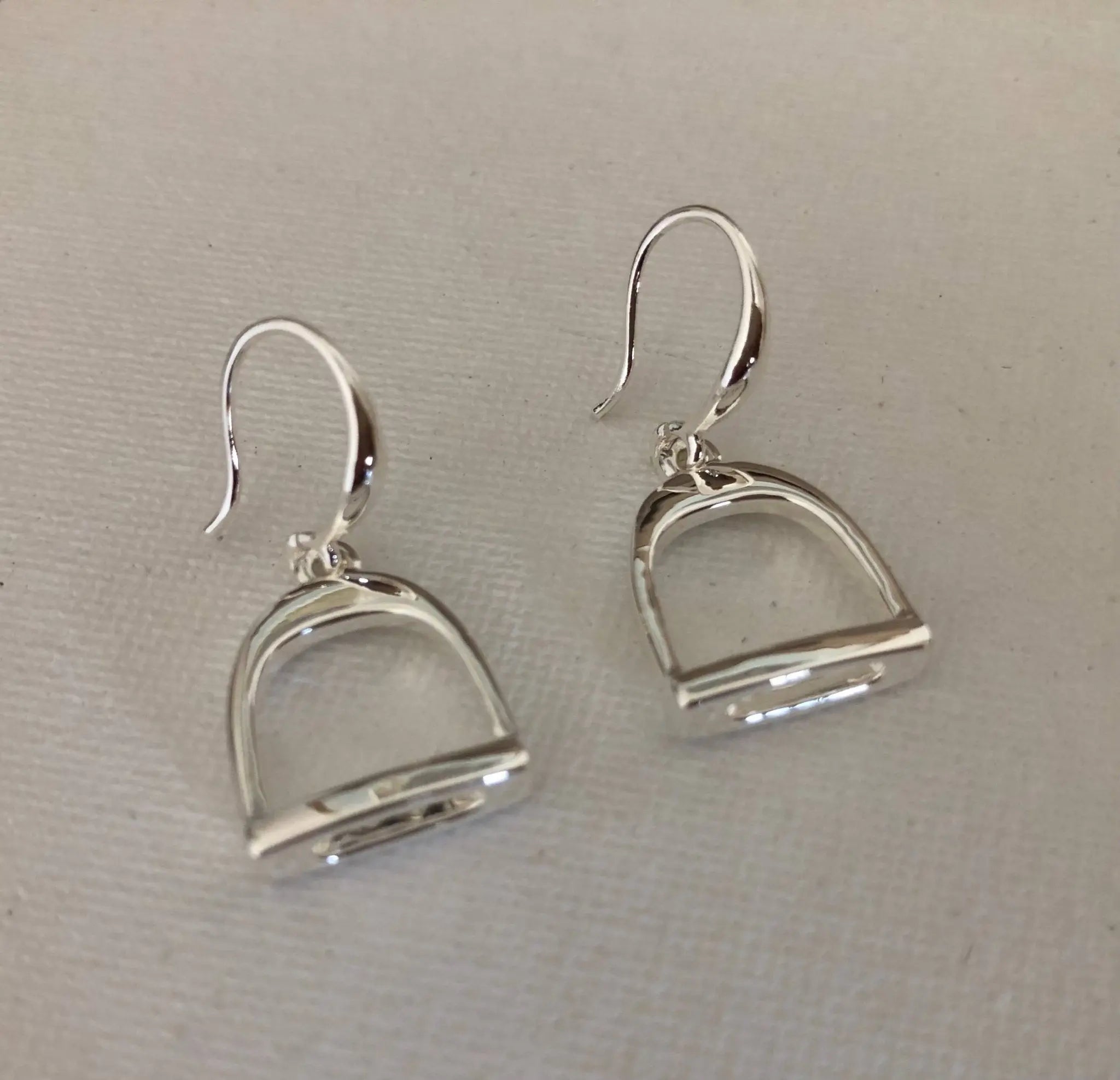 English Stirrup Dangle Earrings - Bridle Up Hope Shop