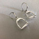 English Stirrup Dangle Earrings - Bridle Up Hope Shop