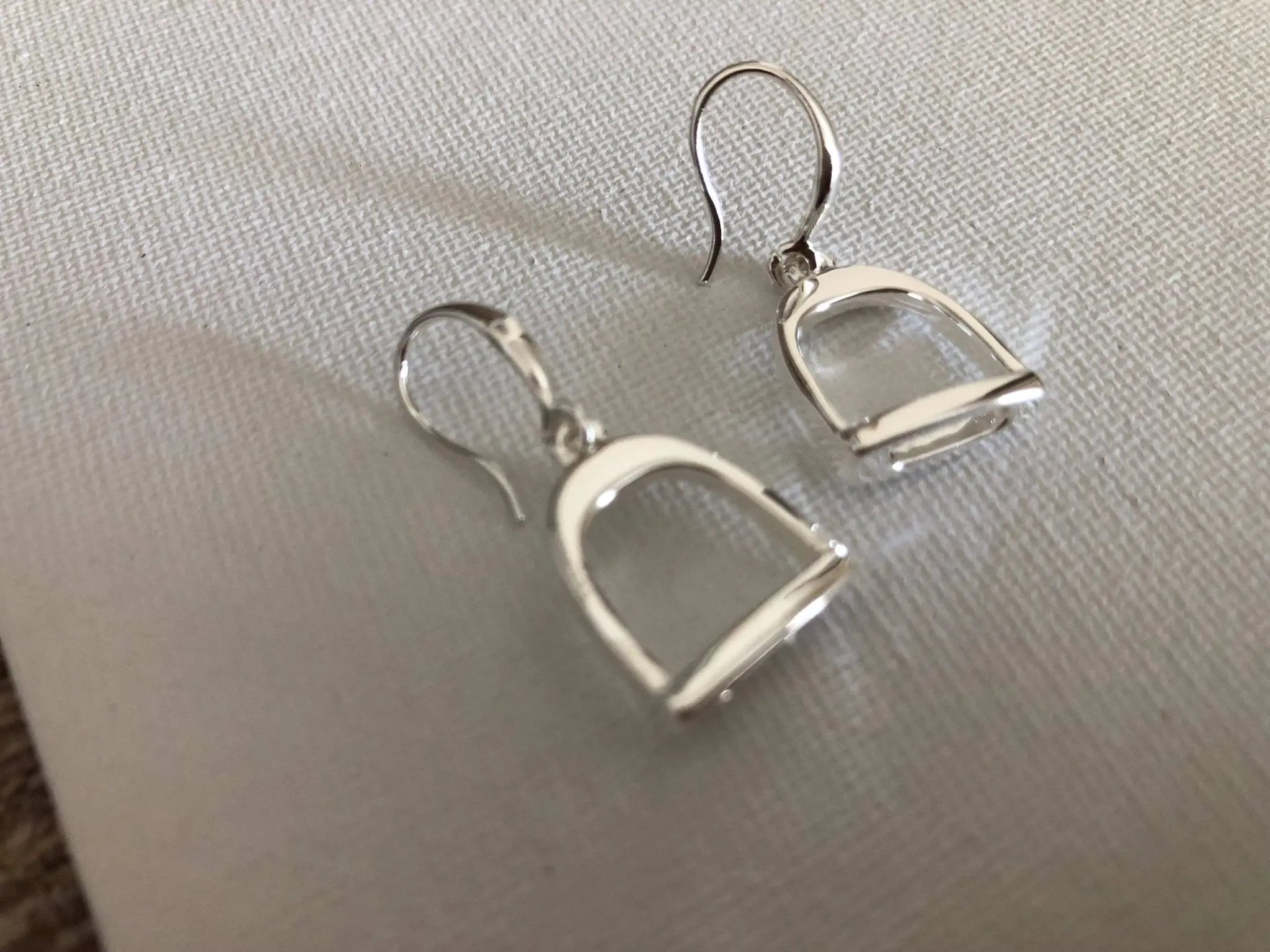English Stirrup Dangle Earrings - Bridle Up Hope Shop