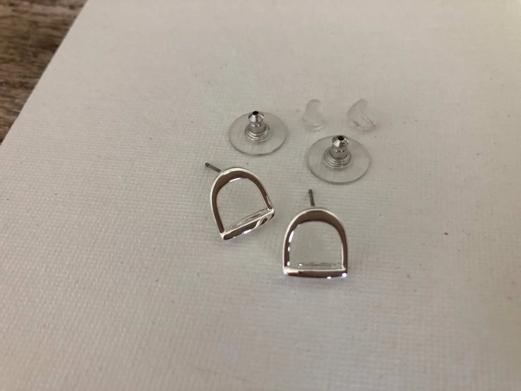 English Stirrup Stud Earrings - Bridle Up Hope Shop