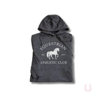 Equestrian Athletic Club Hoodie (Charcoal) - Bridle Up Hope Shop