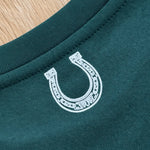 Equestrian Athletic Club Sweatshirt (Green) - Bridle Up Hope Shop
