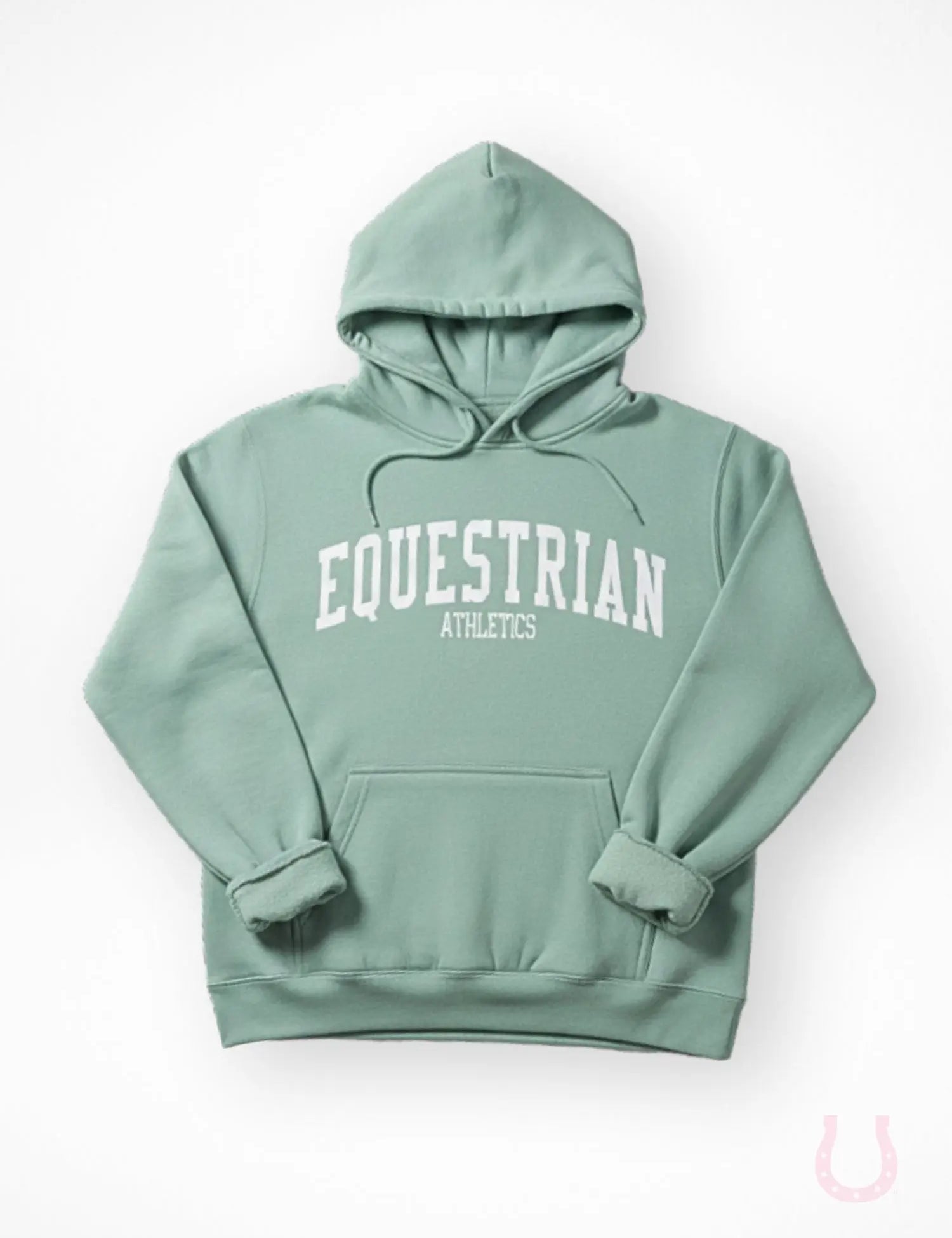 Equestrian Athletics Hoodie (Sea Foam) - Bridle Up Hope Shop
