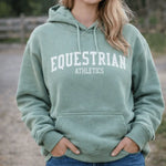 Equestrian Athletics Hoodie (Sea Foam) - Bridle Up Hope Shop