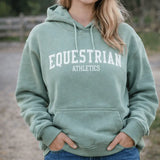 Equestrian Athletics Hoodie (Sea Foam) - Bridle Up Hope Shop