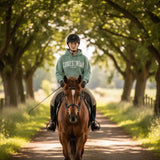 Equestrian Athletics Hoodie (Sea Foam) - Bridle Up Hope Shop