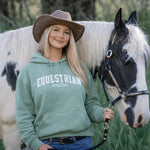 Equestrian Athletics Hoodie (Sea Foam) - Bridle Up Hope Shop