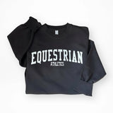 Equestrian Athletics Sweatshirt (Black) - Bridle Up Hope Shop