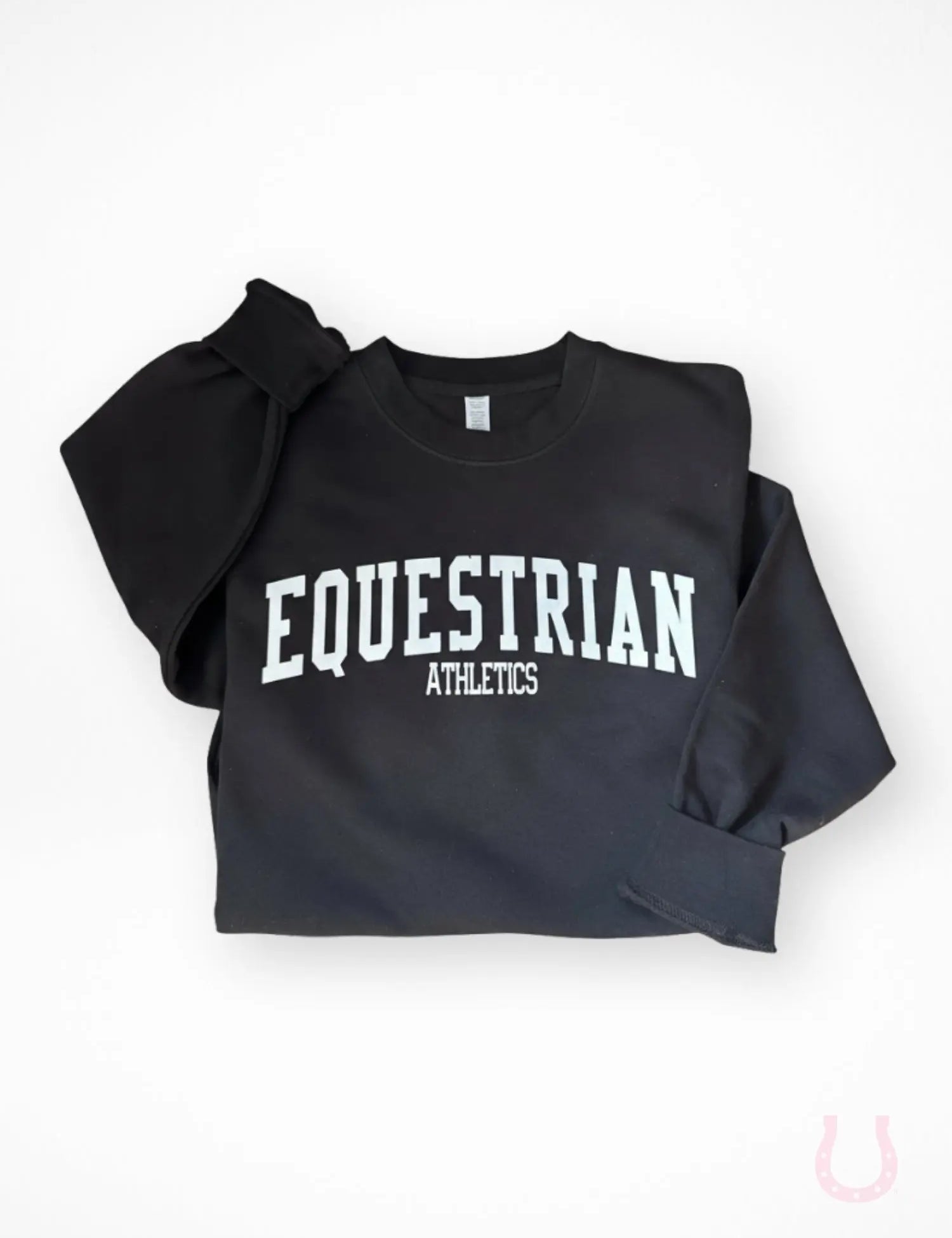 Equestrian Athletics Sweatshirt (Black) - Bridle Up Hope Shop