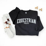 Equestrian Athletics Sweatshirt (Black) - Bridle Up Hope Shop