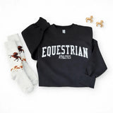 Equestrian Athletics Sweatshirt (Black) - Bridle Up Hope Shop