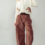 Equestrian Dream Cropped Cardigan - Bridle Up Hope Shop