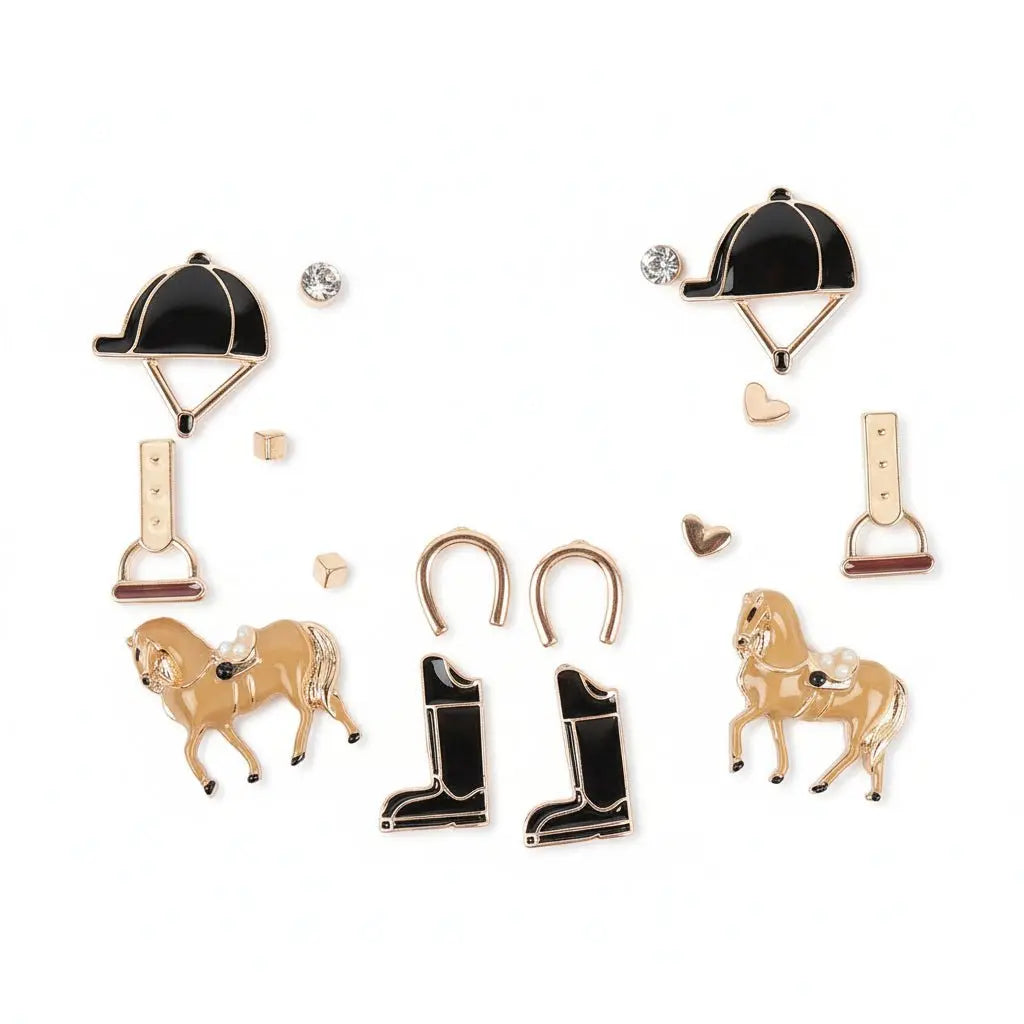 Equestrian Earring Set - Bridle Up Hope Shop