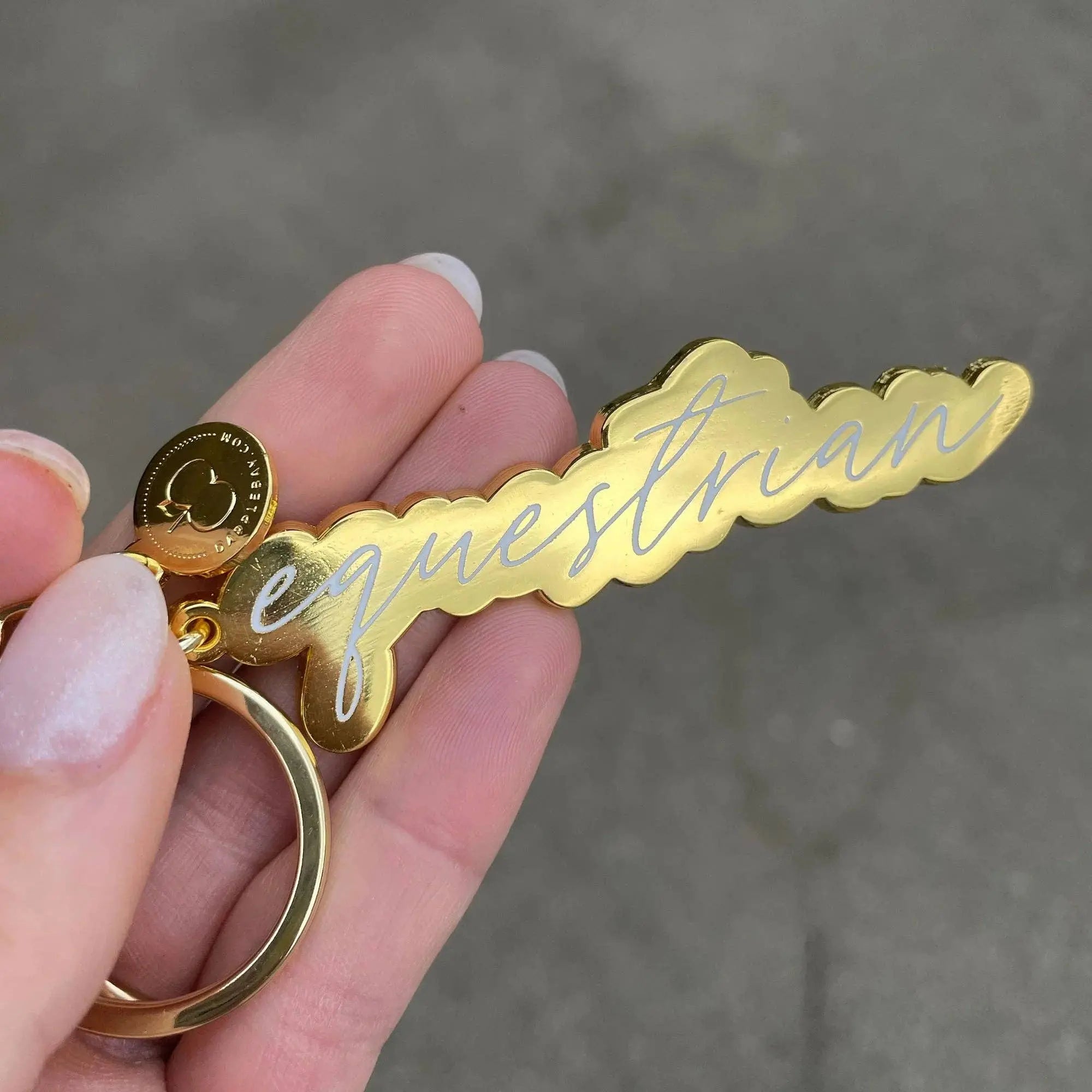 Equestrian Keychain - Bridle Up Hope Shop