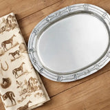 Equestrian Oval Platter - Bridle Up Hope Shop