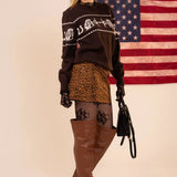 Equestrian Tack Sweater - Bridle Up Hope Shop