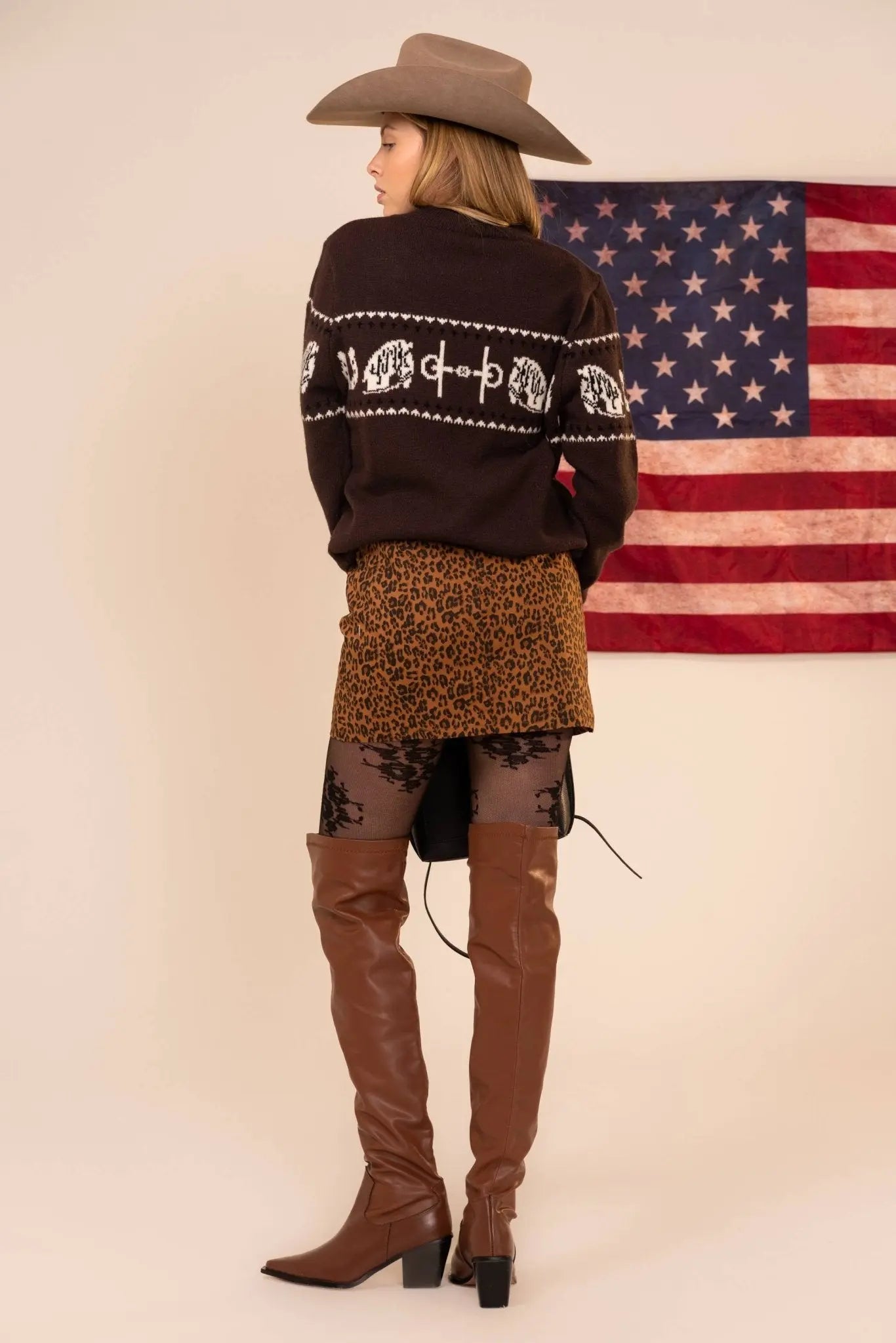 Equestrian Tack Sweater - Bridle Up Hope Shop