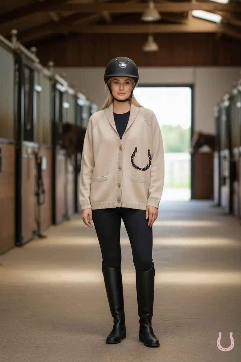 Equine Embrace Jacquard Sweater - Bridle Up Hope Shop