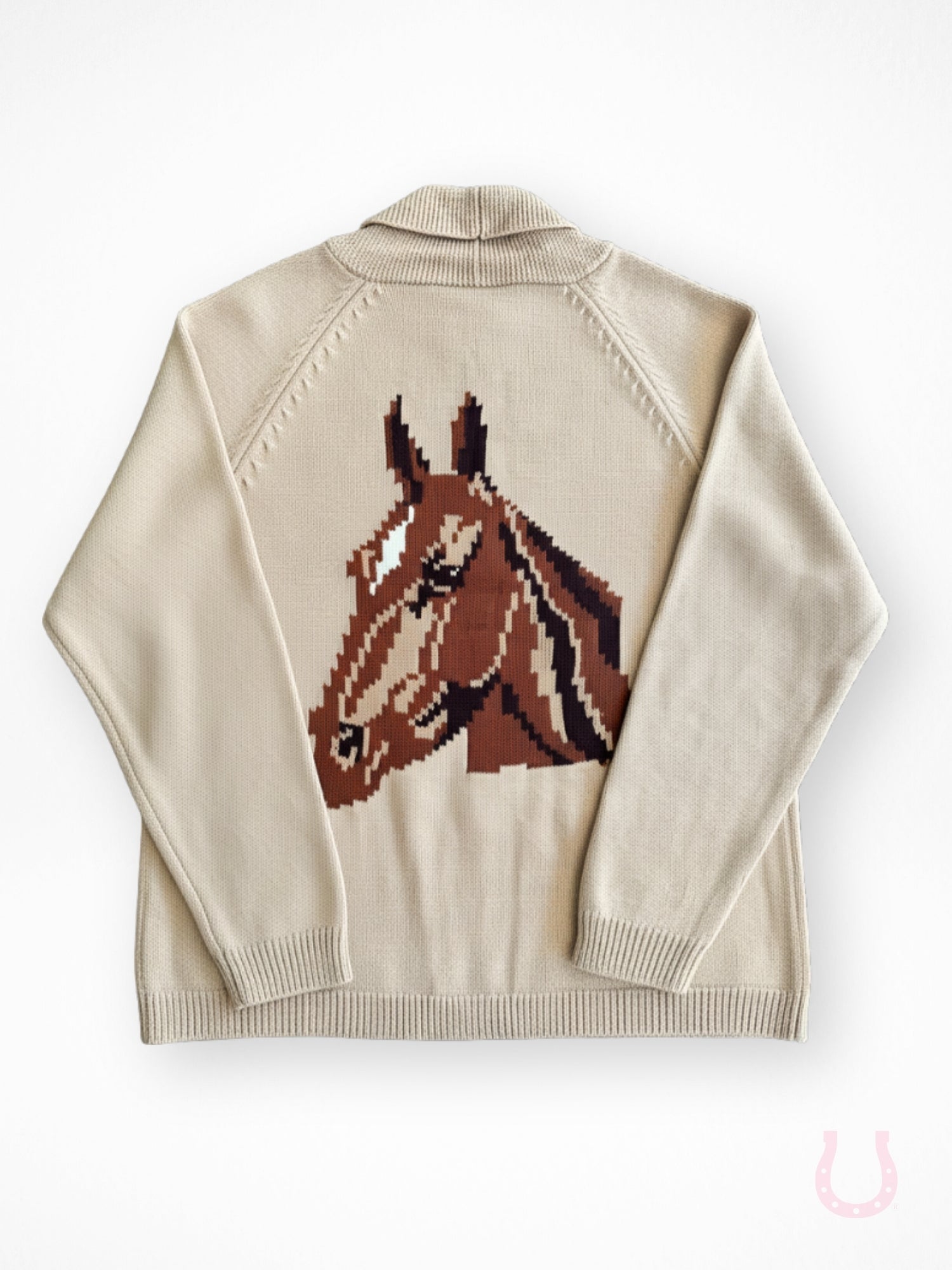 Equine Embrace Jacquard Sweater - Bridle Up Hope Shop