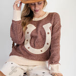 Classy Horseshoe Sweater