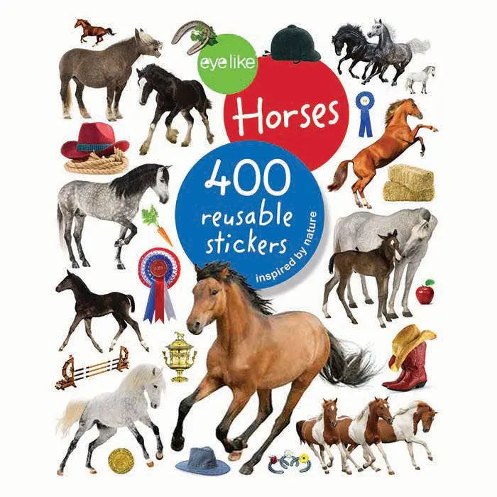 Eyelike Horses Sticker Book - Bridle Up Hope Shop