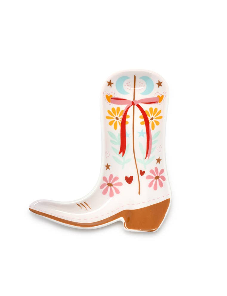 Cowgirl Boot Trinket Tray