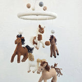 Pony Dreams Handmade Baby Crib Mobile