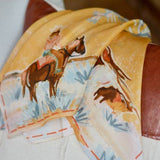 open range cowgirl silk scarf