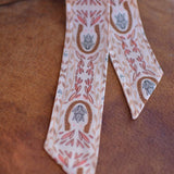 Dusty Rose Cowgirl Twilly Scarf
