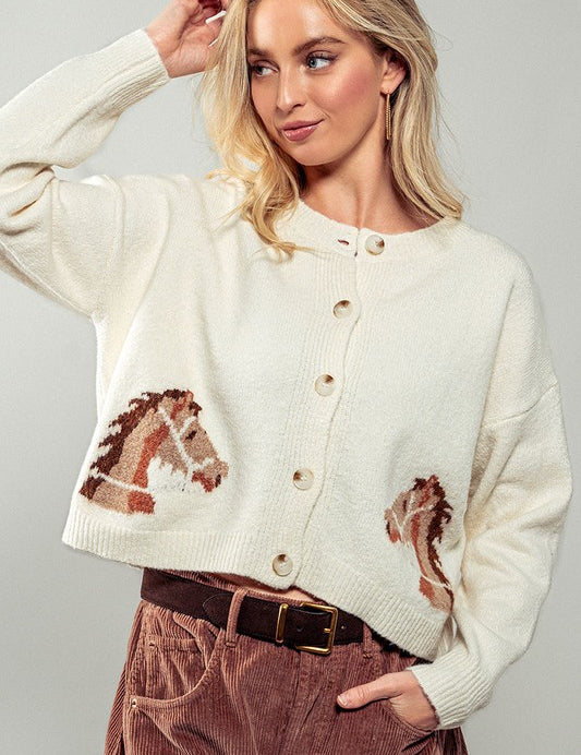 equestrian dream cardigan