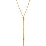 Golden Rein Bolo Necklace