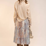 Wild Grace Horse Embroidered Blouse
