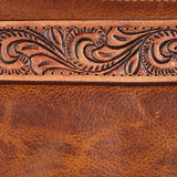 Western Hand-Tooled Toiletry Bag