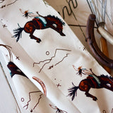 yeehaw cowgirl tea towel